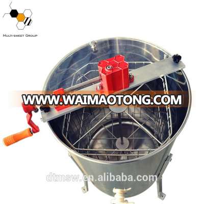 2018 new product 4 frames steelsteel manual radial used honey extractor for sale